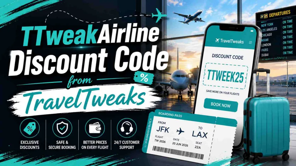TTweakAirline Discount Code from TravelTweaks