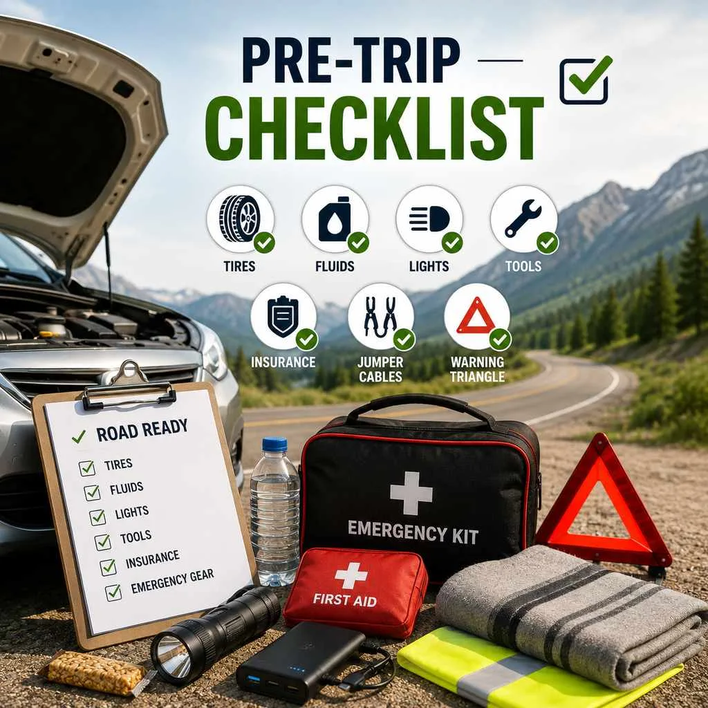 Vehicle Preparation: The Pre-Trip Checklist