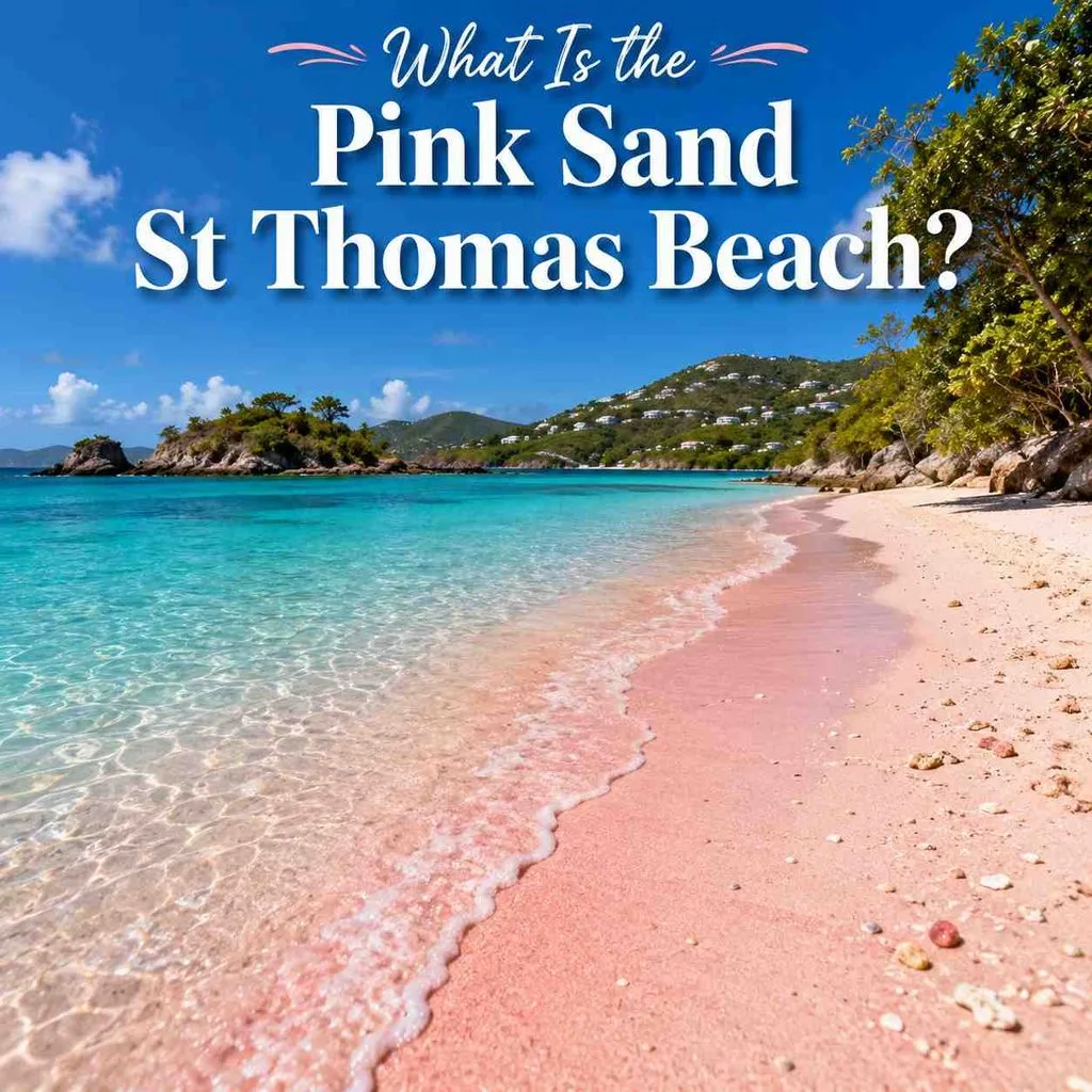 What Is the Pink Sand St Thomas Beach