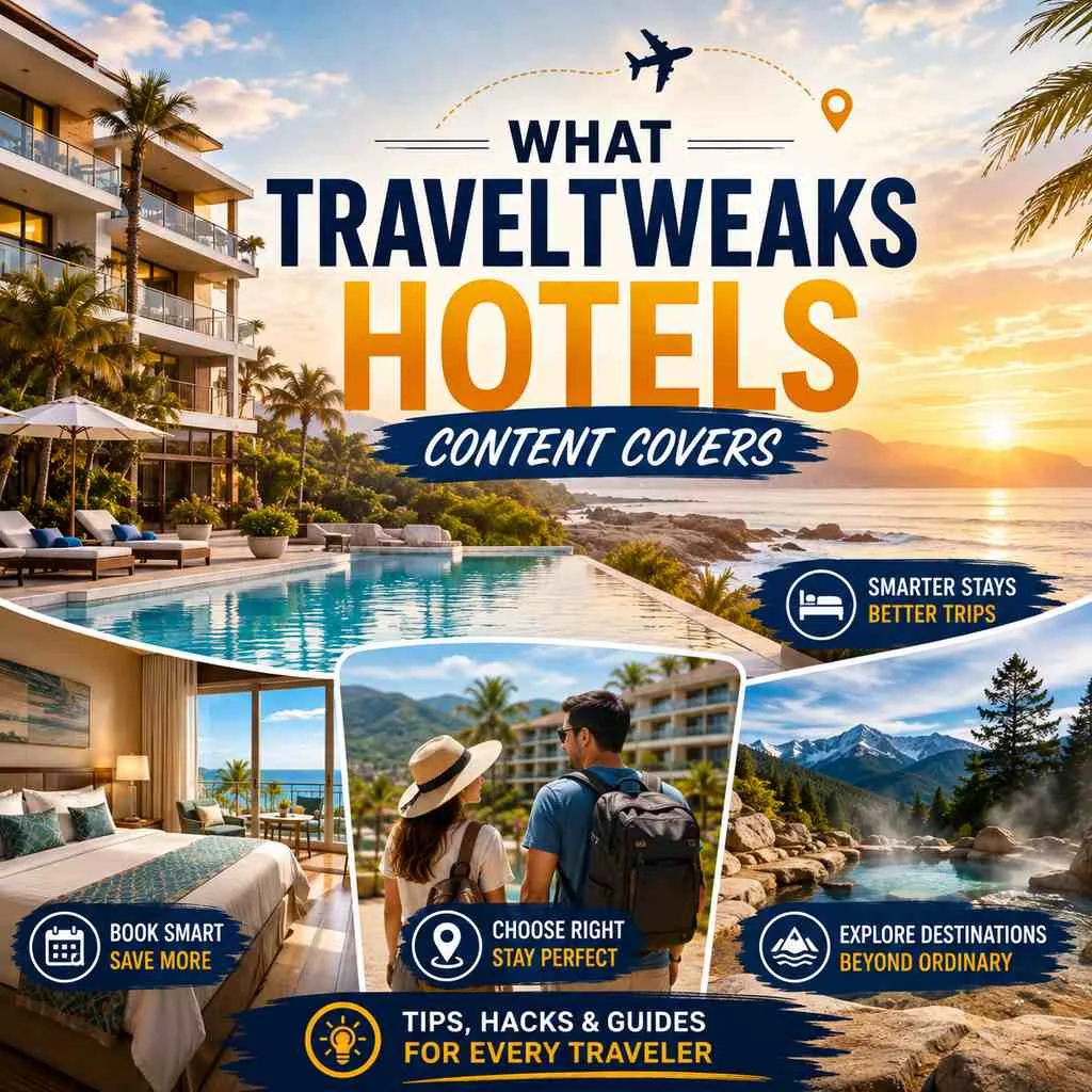 What TravelTweaks Hotels Content Covers