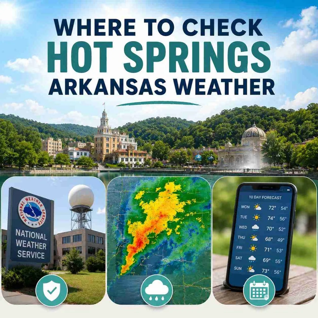 Where to Check Hot Springs Arkansas Weather