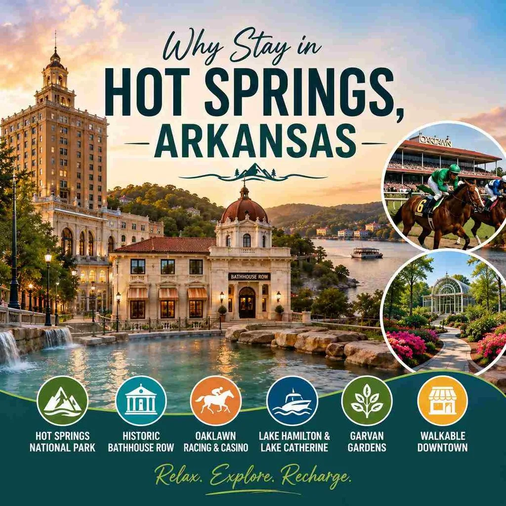 Hotels in Hot Springs, Arkansas: The Complete Guide to Where to Stay 2 Why Stay in Hot Springs, Arkansas