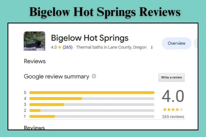 Bigelow Hot Springs