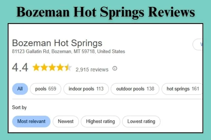 Bozeman Hot Springs Reviews
