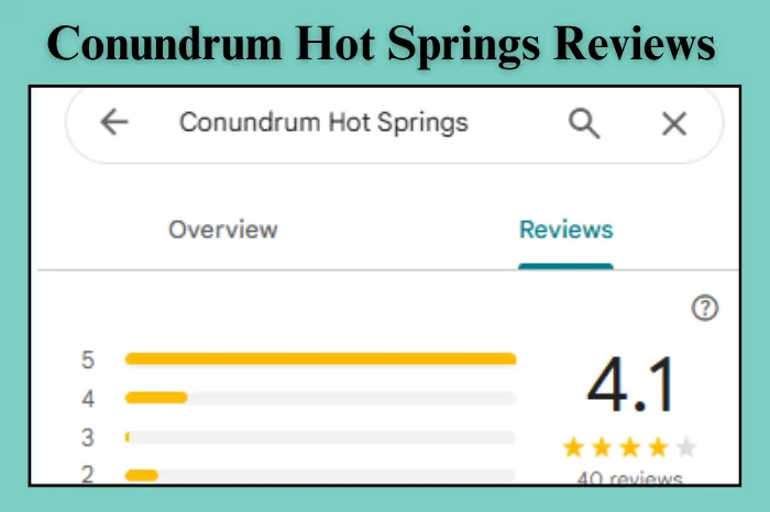 Conundrum Hot Springs Reviews