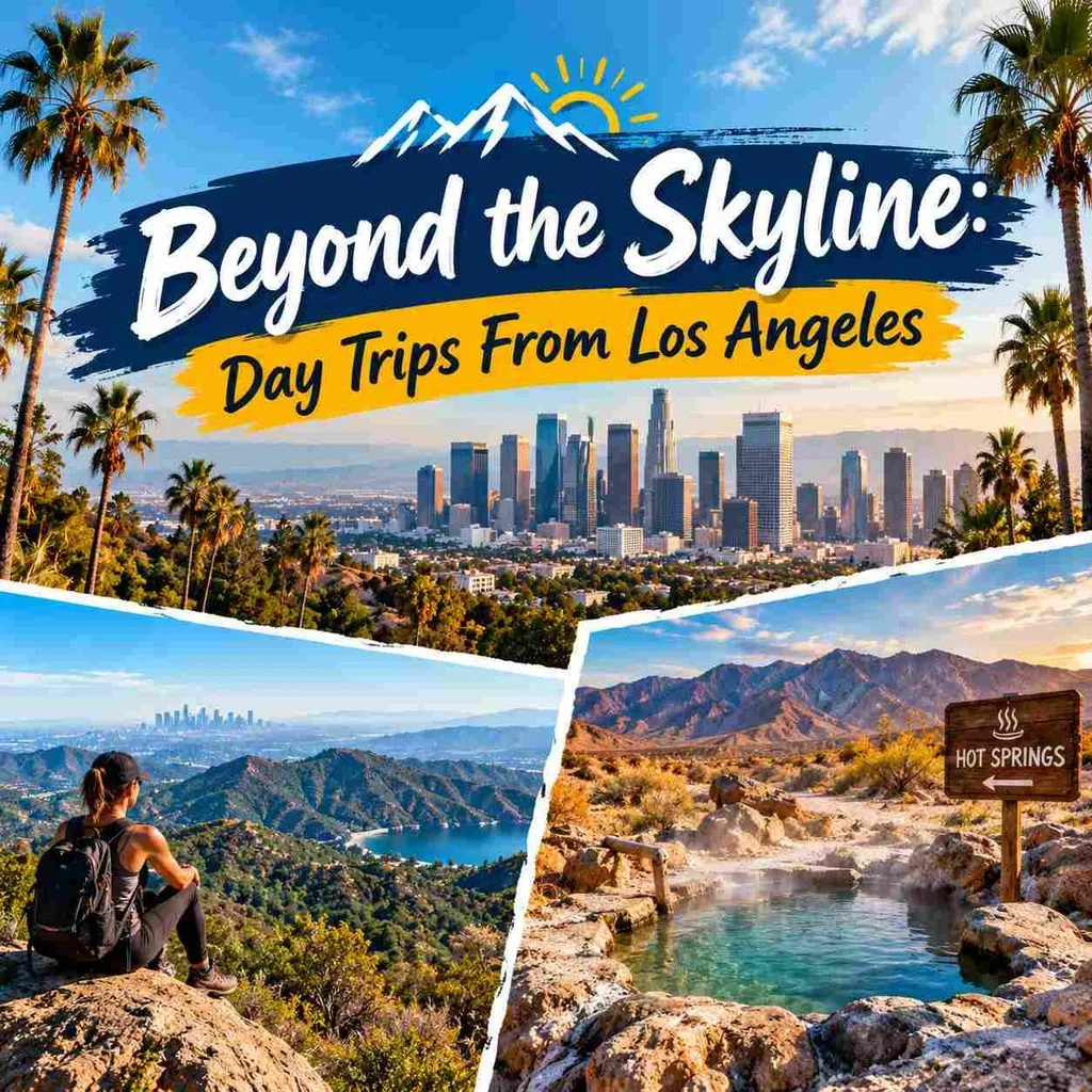 LA Skyline: Best Views, Photo Spots & Iconic Sights 2026 5 Beyond the Skyline: Day Trips From Los Angeles