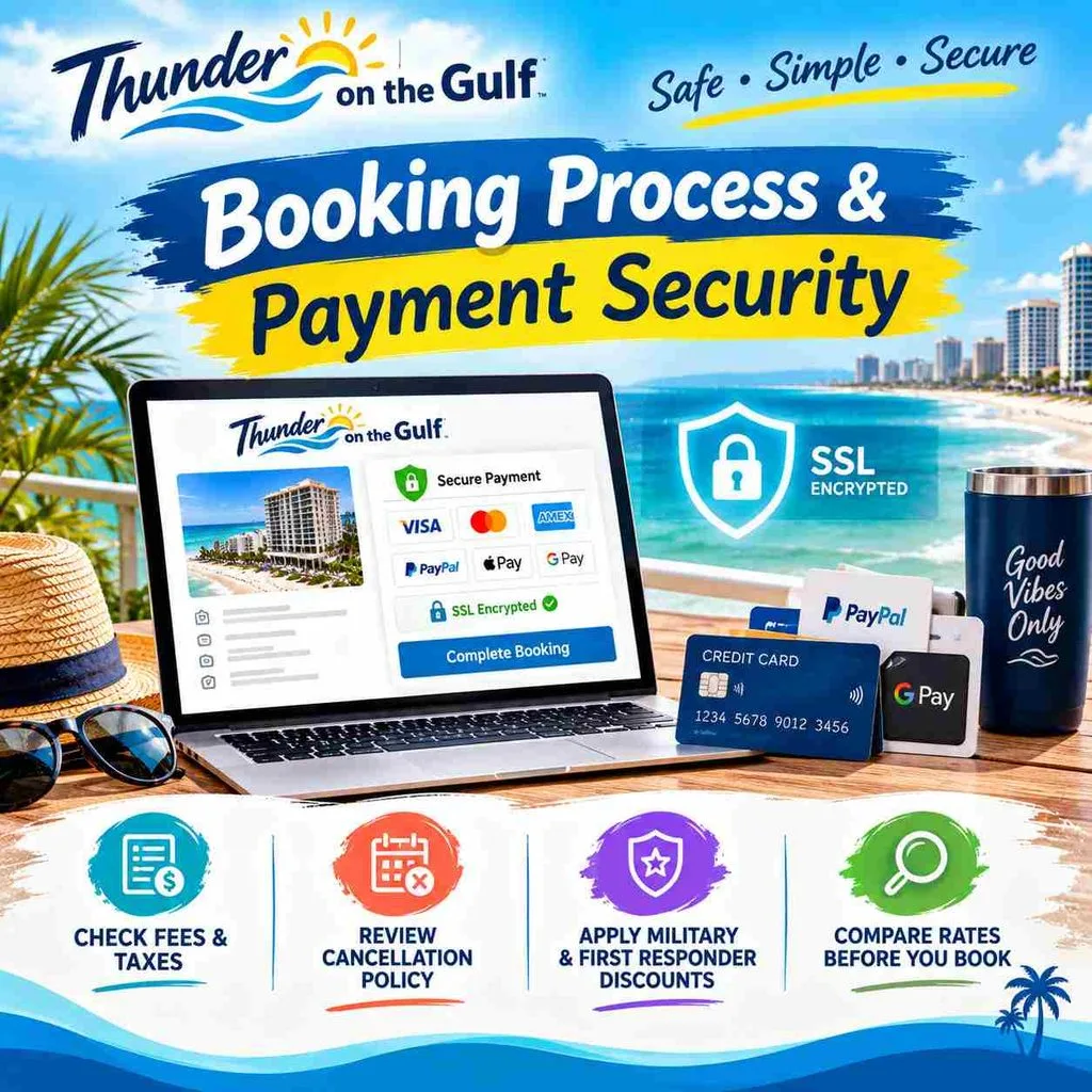 Booking Process and Payment Security