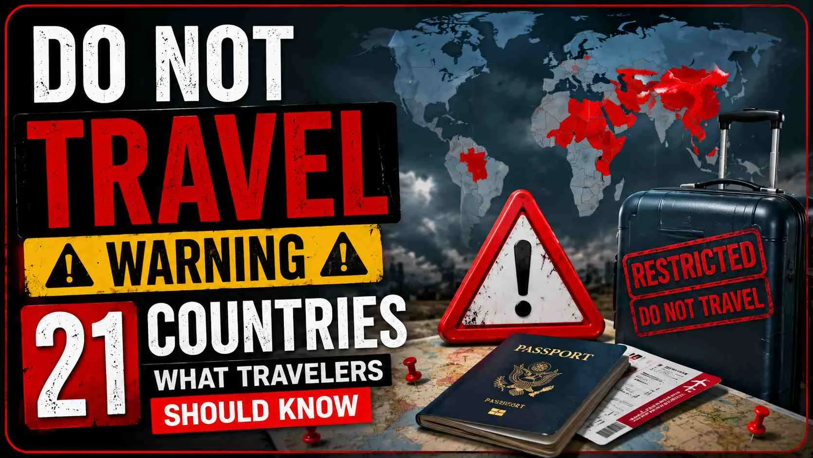 do not travel warning 21 countries