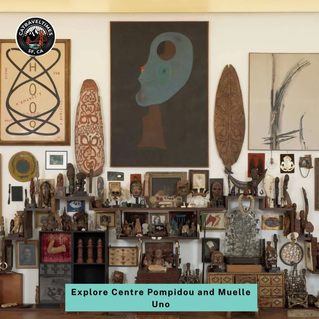 Explore Centre Pompidou and Muelle Uno
