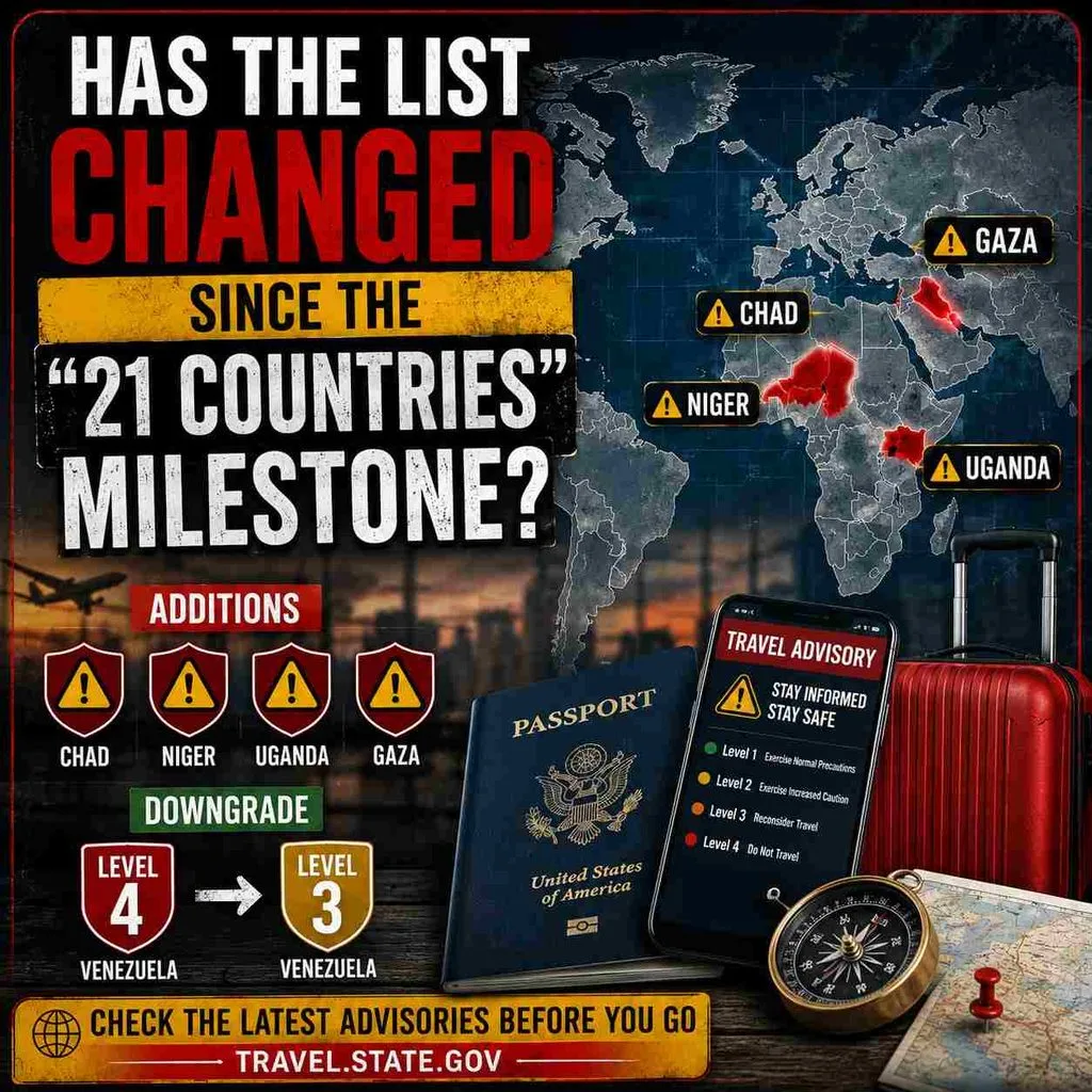Has the List Changed Since the "21 Countries" Milestone?