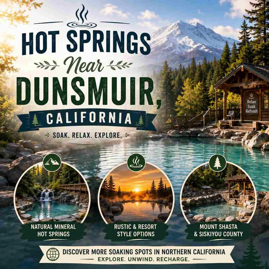 Hot Springs Near Dunsmuir, California