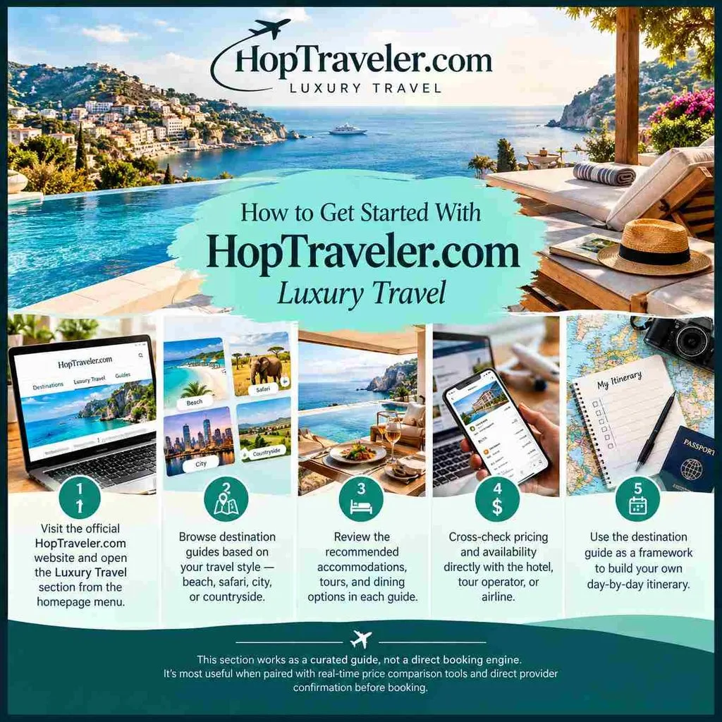 How to Get Started With HopTraveler.com Luxury Travel