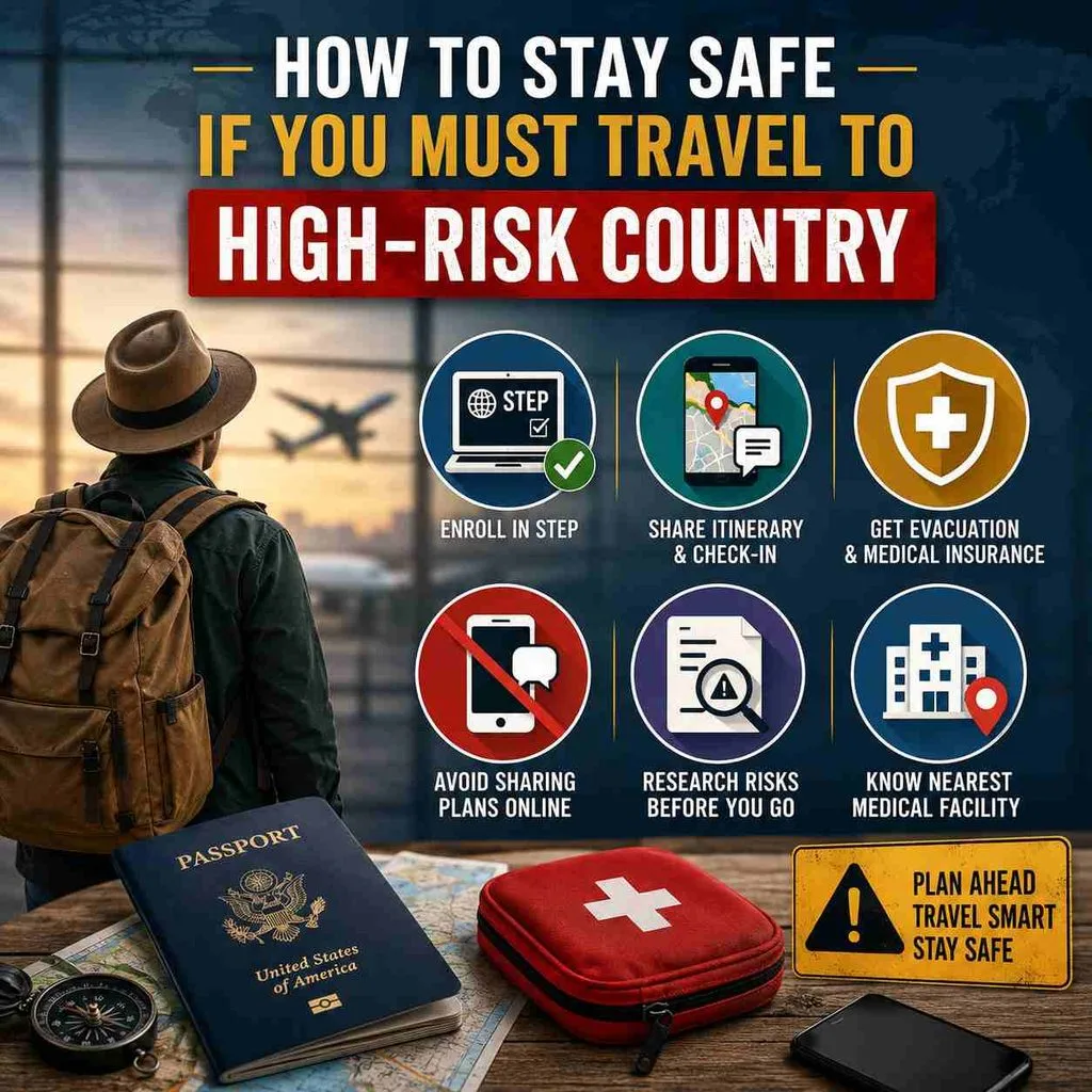 How to Stay Safe If You Must Travel to a High-Risk Country