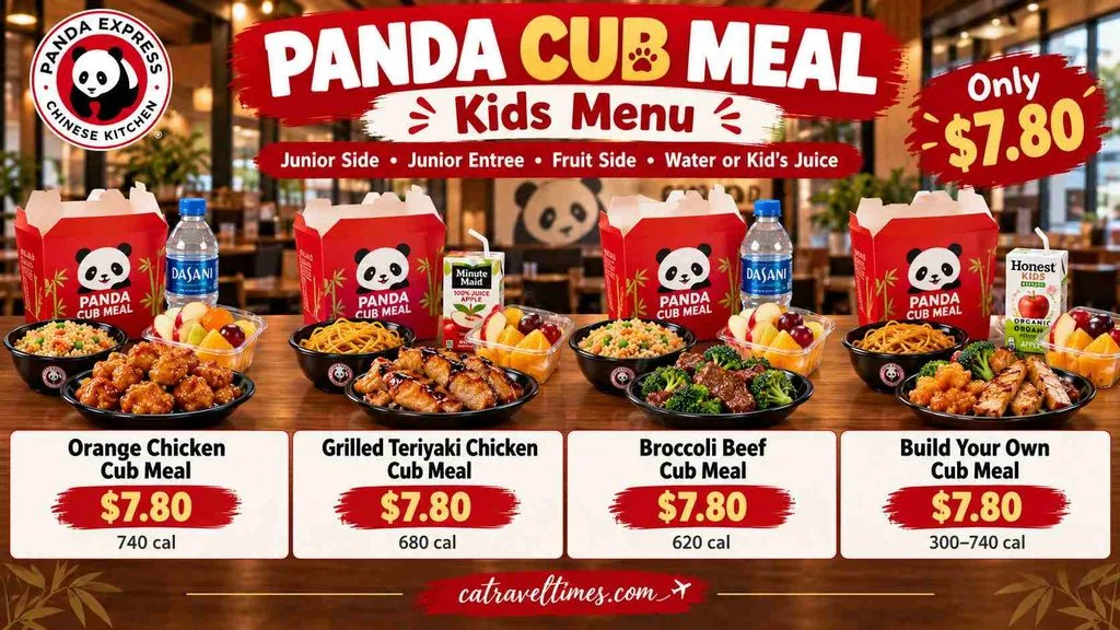 Panda Cub Meal (Kids Menu)