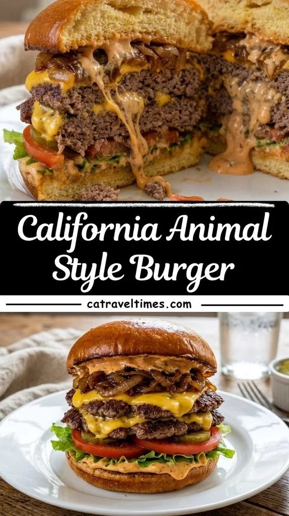 California Animal Style Burger Recipe