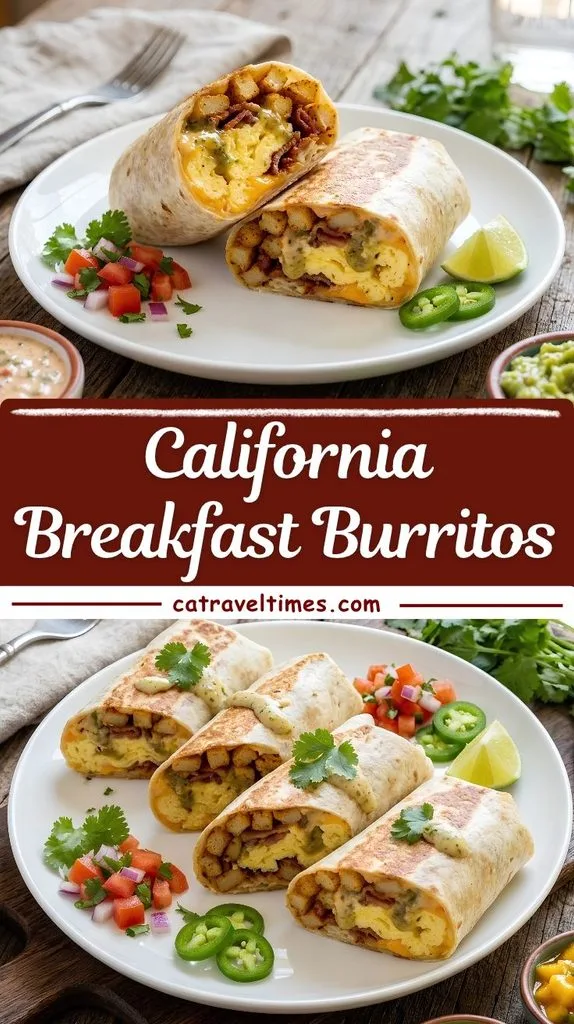 California Breakfast Burritos Recipe