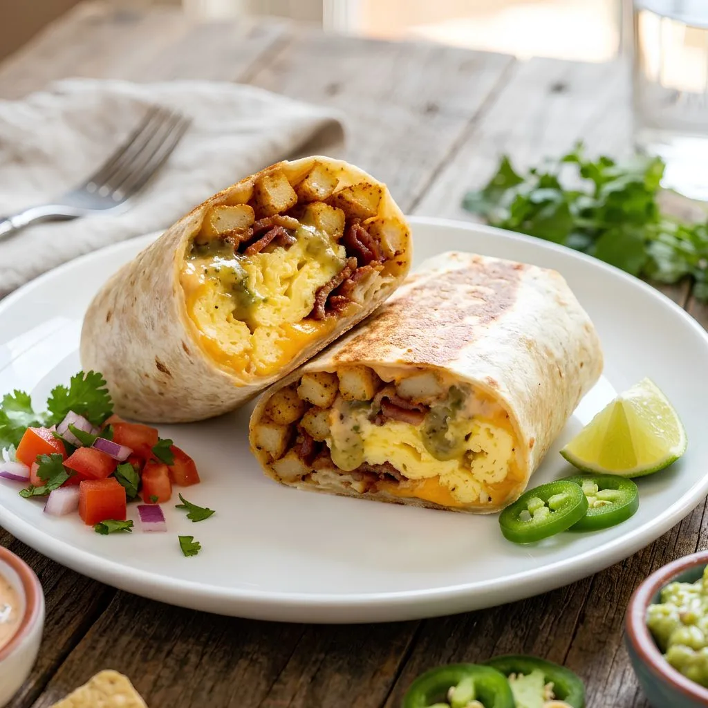 California Breakfast Burritos Recipe