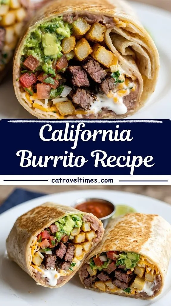 California Burrito Recipe: Easy San Diego Style Carne Asada Fries 2 California Burrito Recipe
