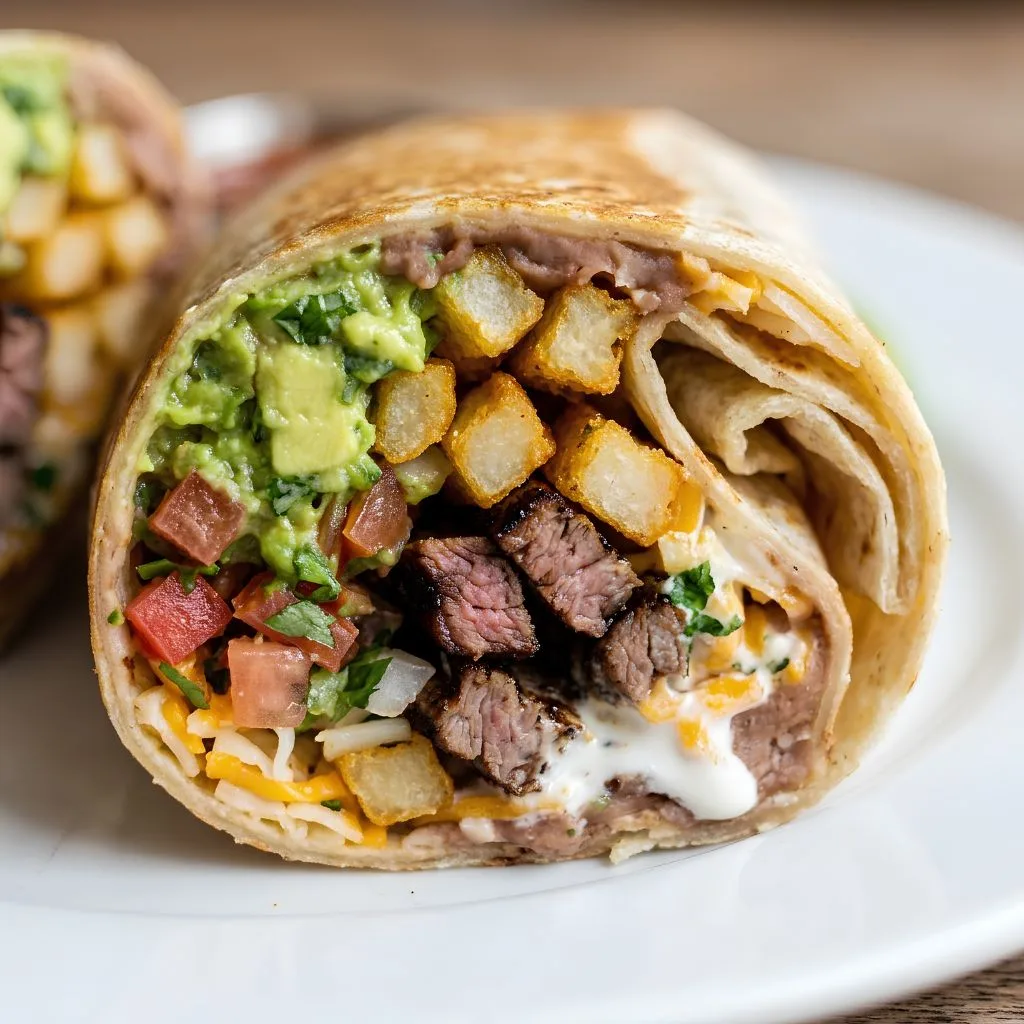 California Burrito Recipe: Easy San Diego Style Carne Asada Fries 3 California Burrito Recipe
