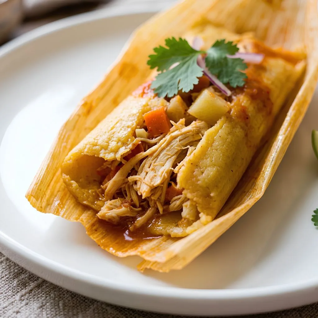 California Chicken Tamales Recipe