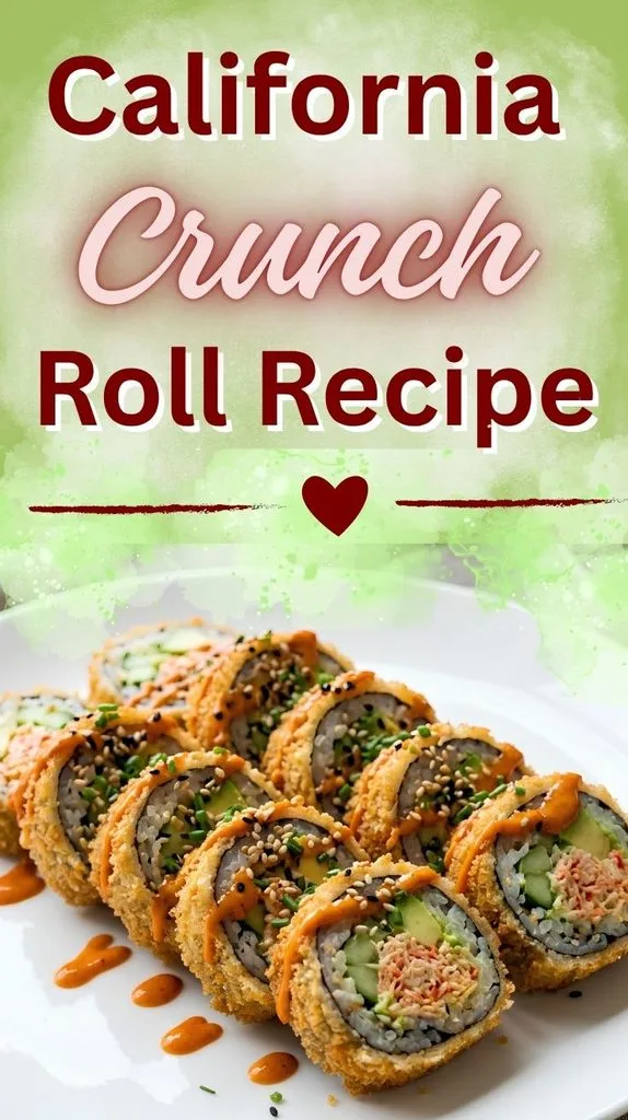 California Crunch Roll Recipe 1