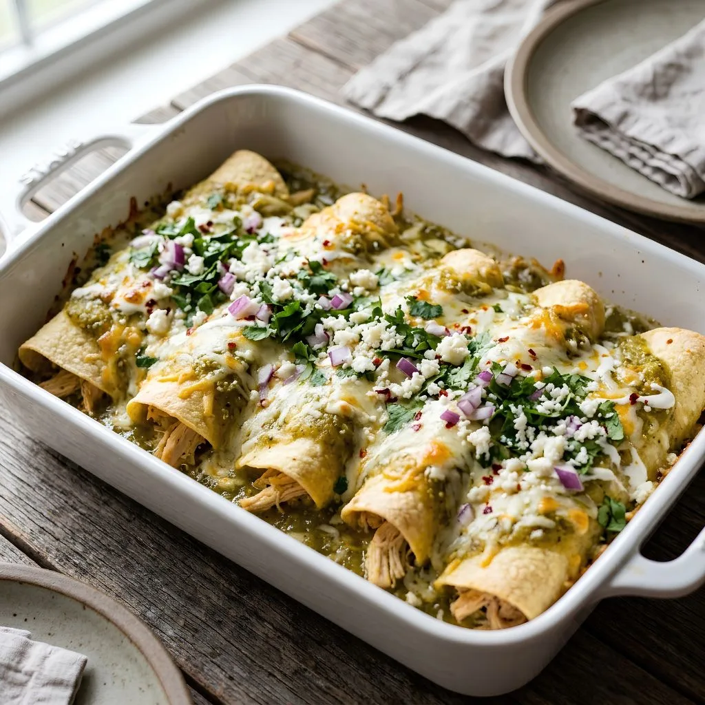 California Enchiladas Verdes Recipe
