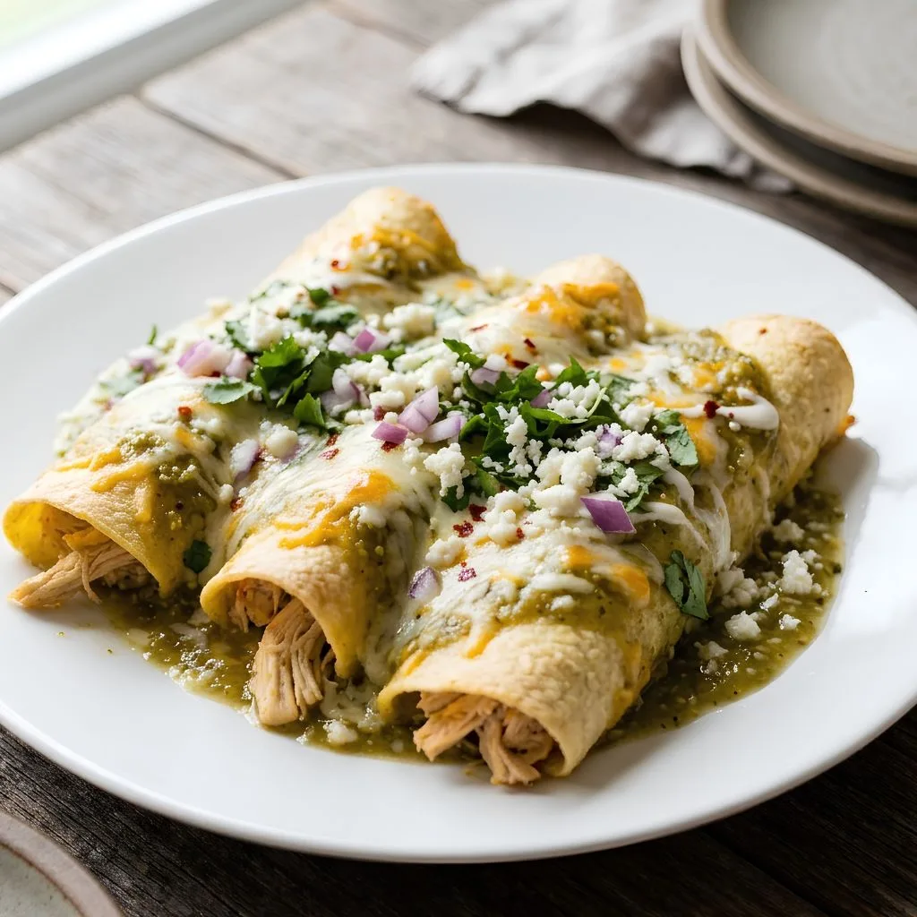 California Enchiladas Verdes Recipe