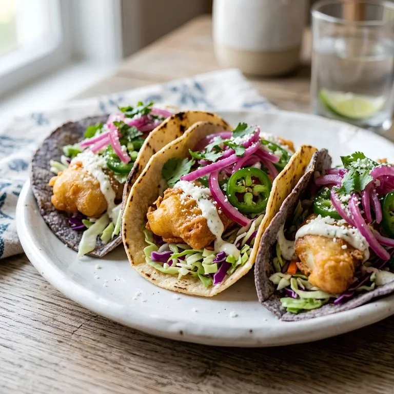 California Fish Tacos Recipe