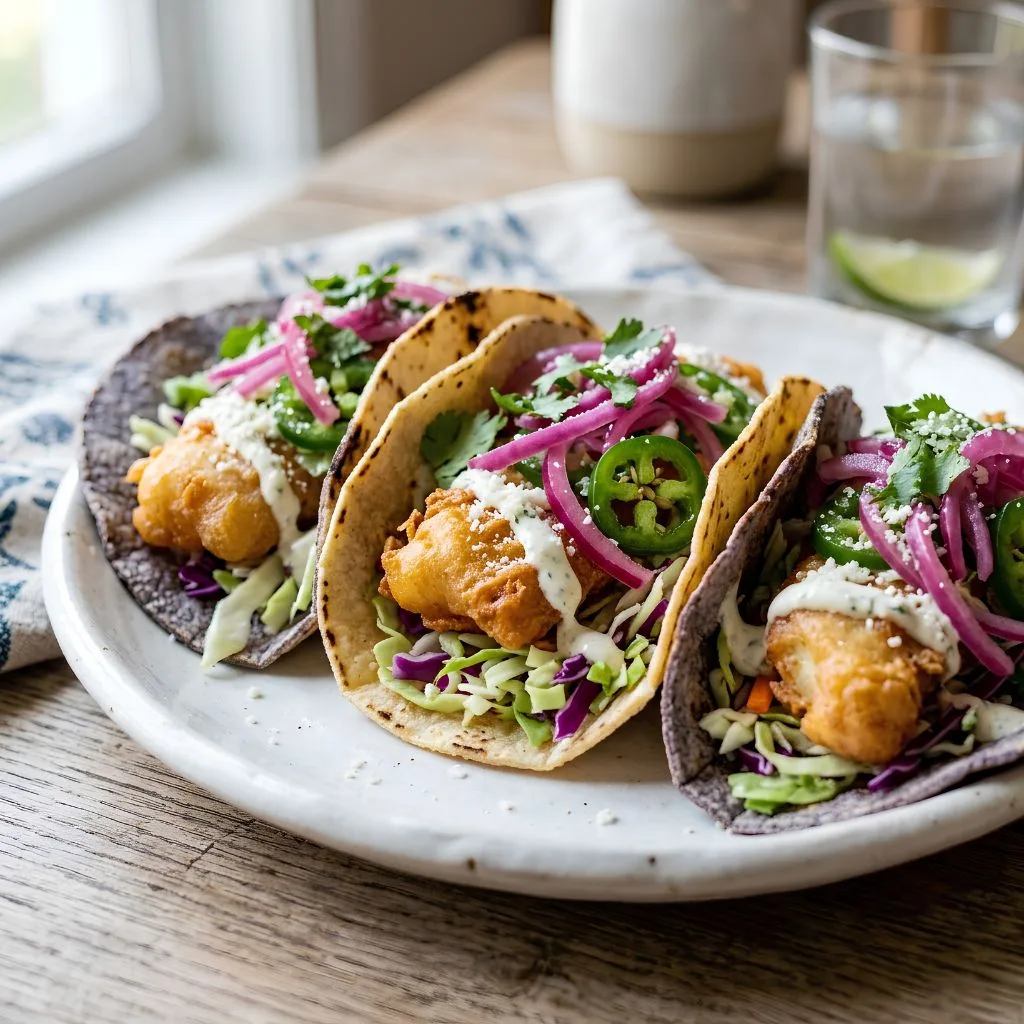California Fish Tacos Recipe