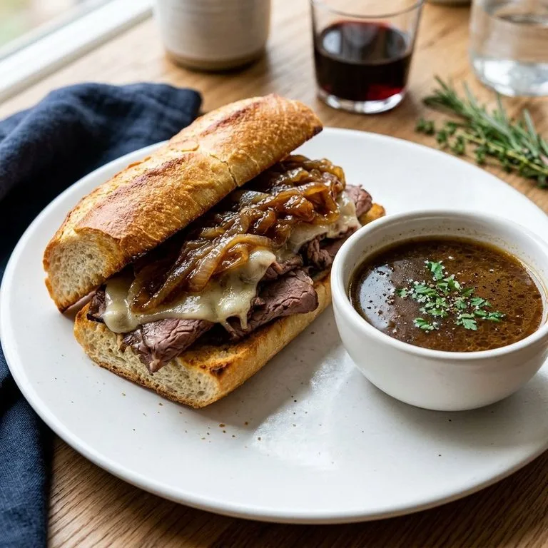 Easy California French Dip Recipe with Caramelized Onions & Swiss 13 California French Dip Recipe