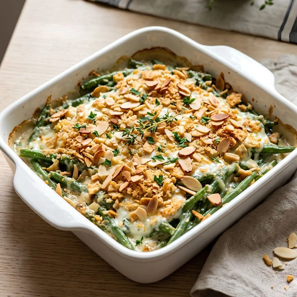 The Best California Green Bean Casserole Recipe, Fresh and Creamy 1 California Green Bean Casserole Recipe