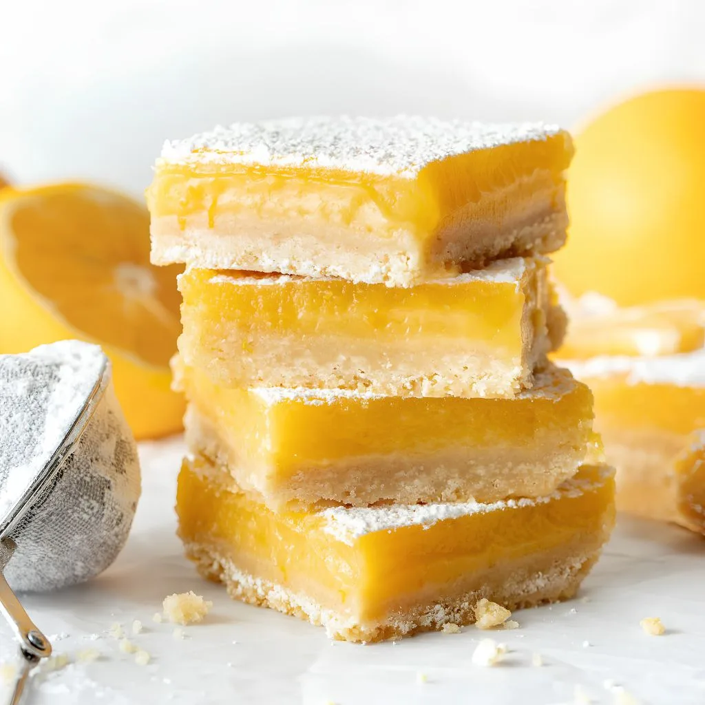 California Meyer Lemon Bars Recipe