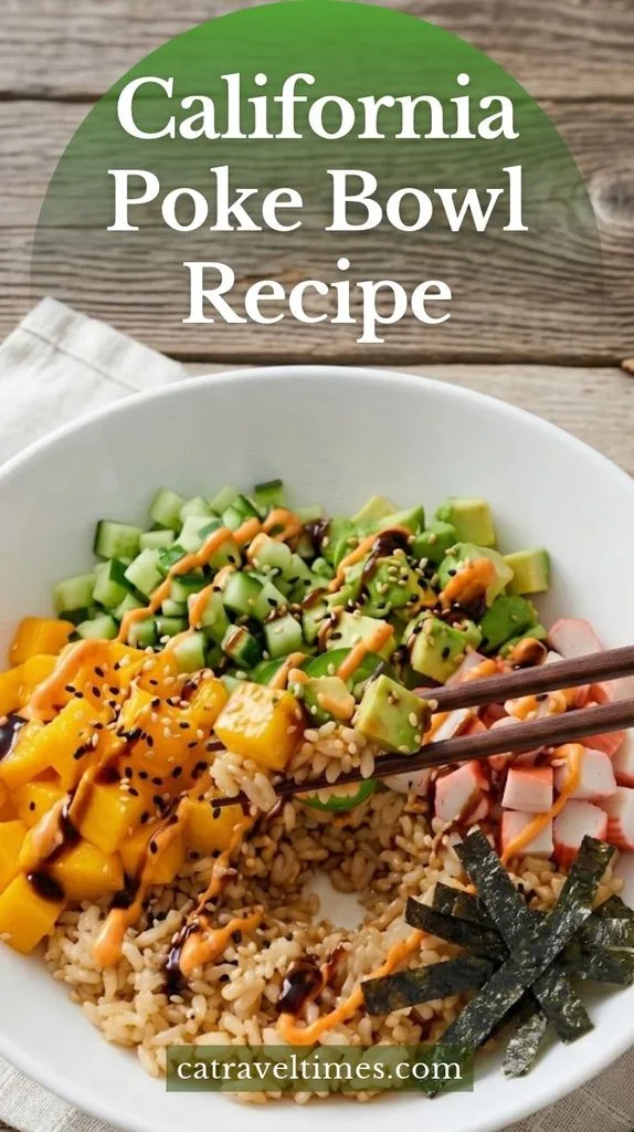 California Poke Bowl Recipe