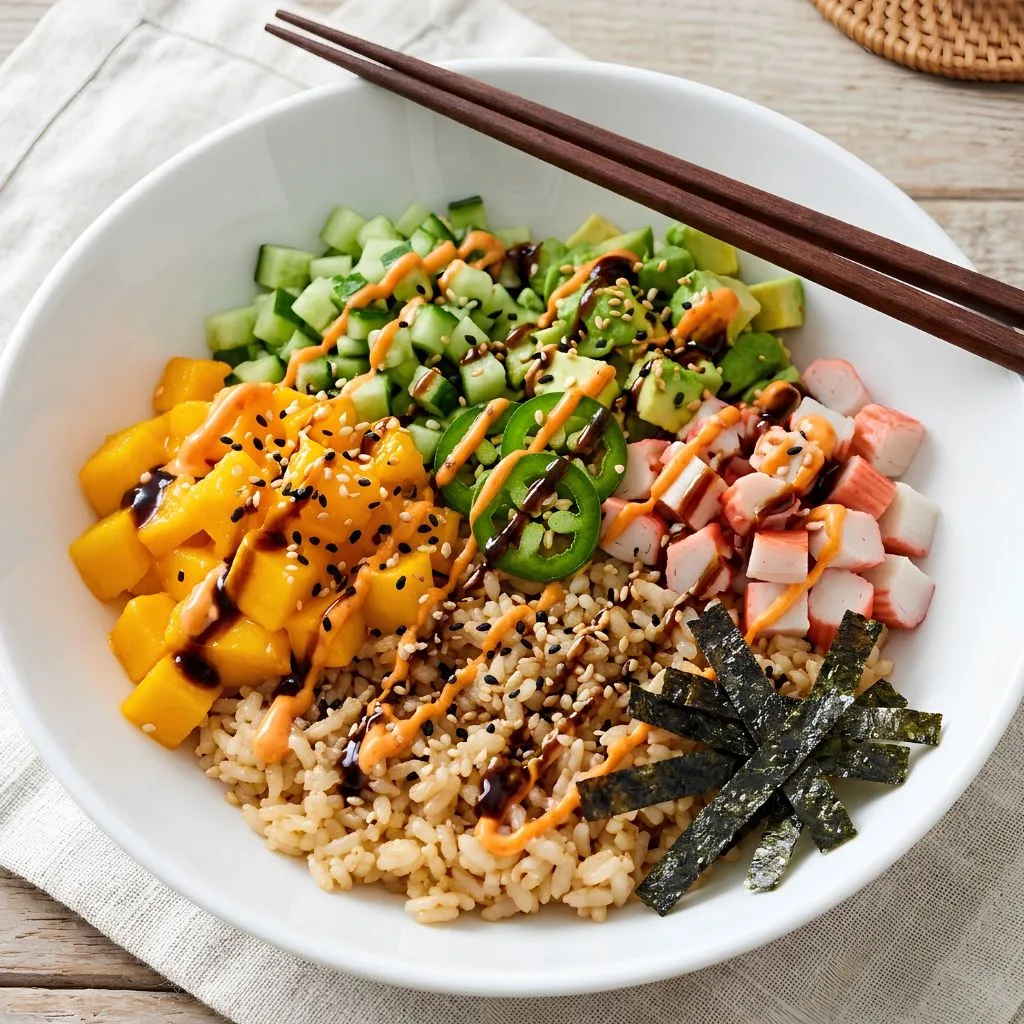 California Poke Bowl Recipe