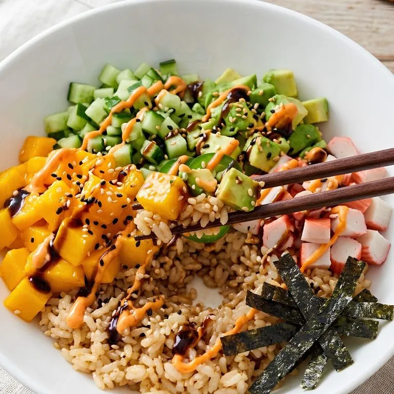 California Poke Bowl Recipe