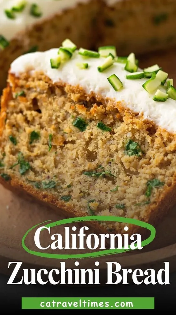 California Zucchini Bread Recipe