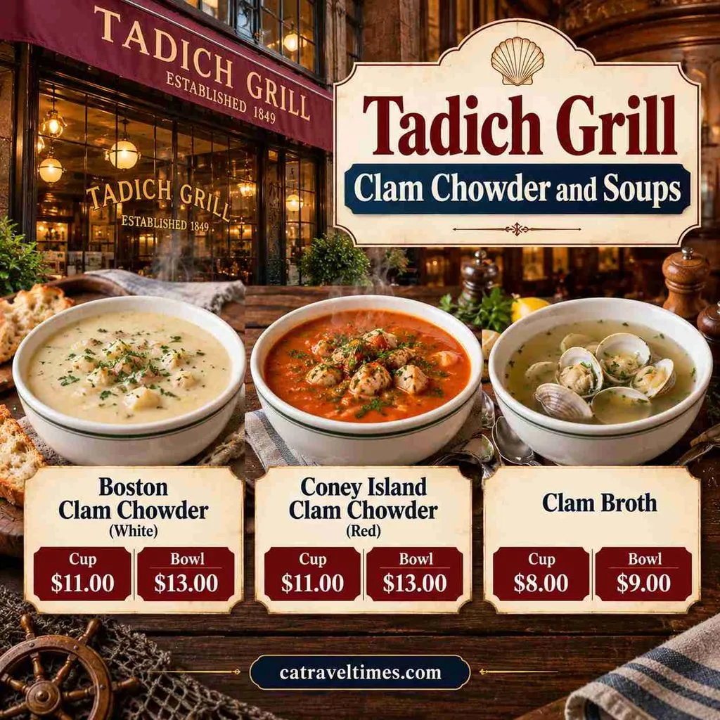 Clam Chowder and Soups