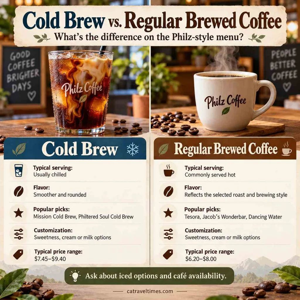 Cold Brew vs. Regular Brewed Coffee