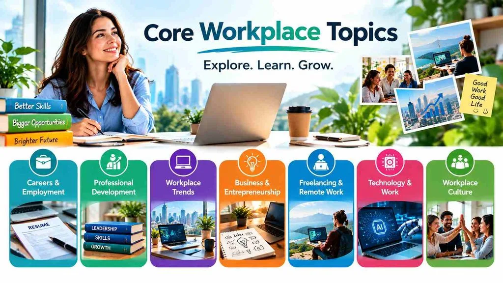 Core Workplace Topics the Platform Covers