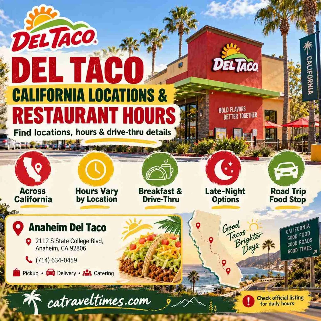 Del Taco California Locations and Restaurant Hours