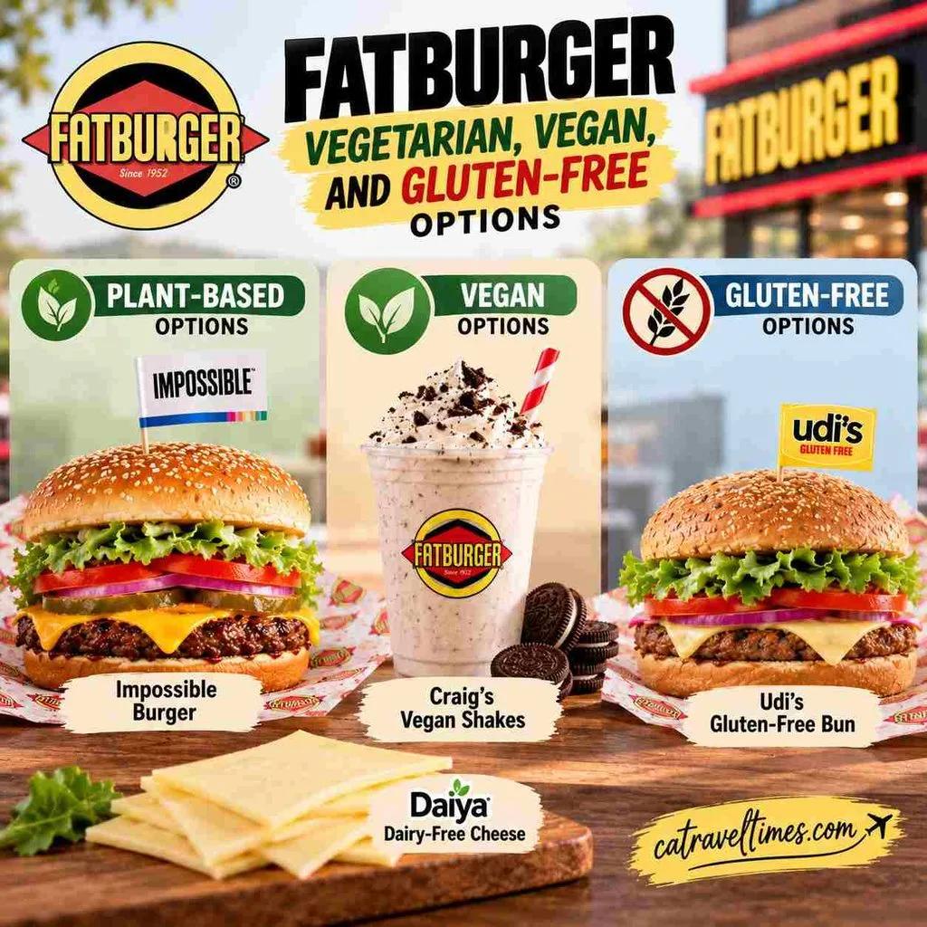 Fatburger Vegetarian, Vegan, and Gluten-Free Options