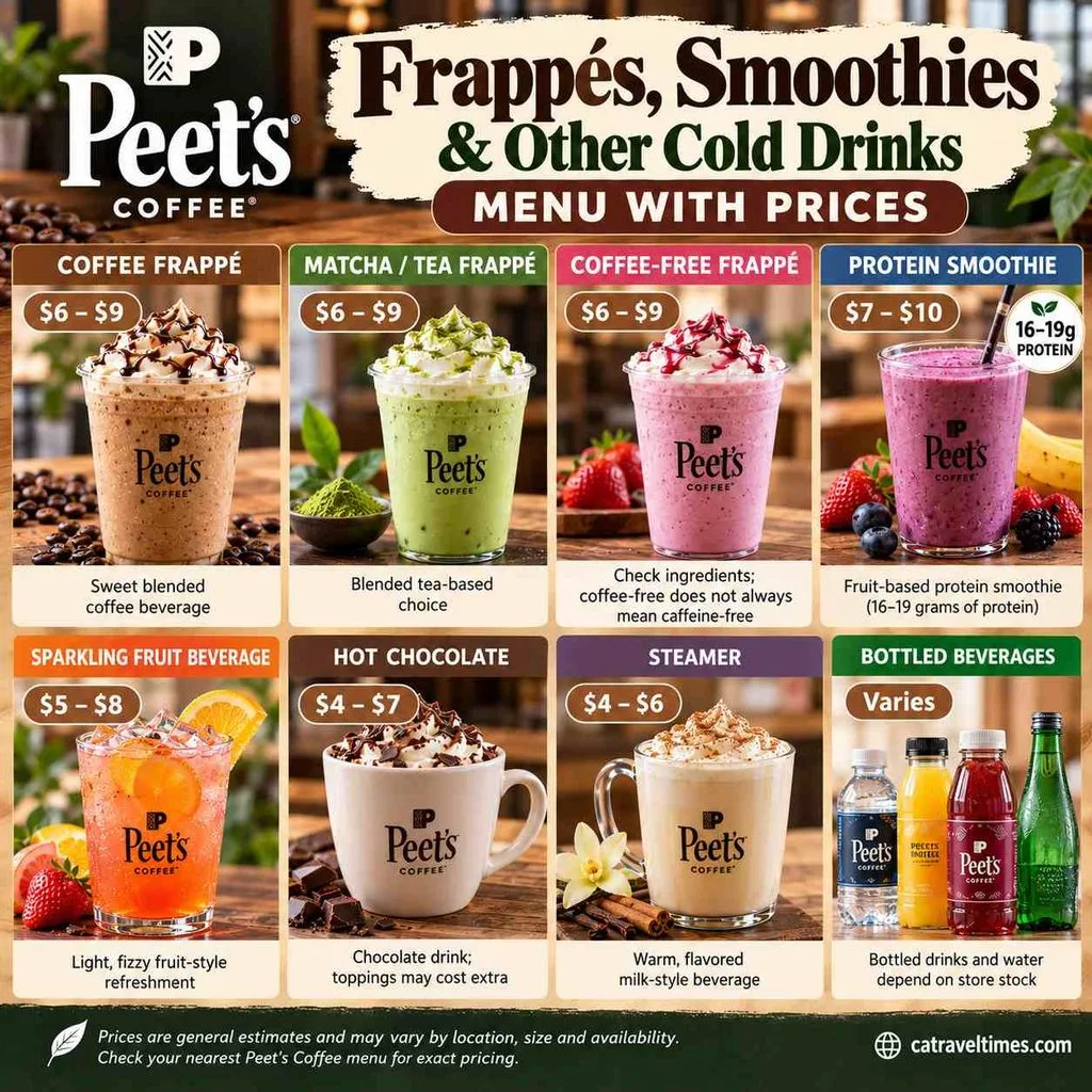 Frappés, Protein Smoothies and Other Cold Drinks
