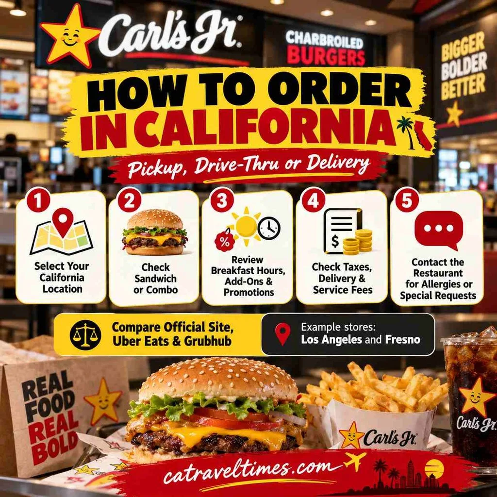 How to Order in California: Pickup, Drive-Thru or Delivery