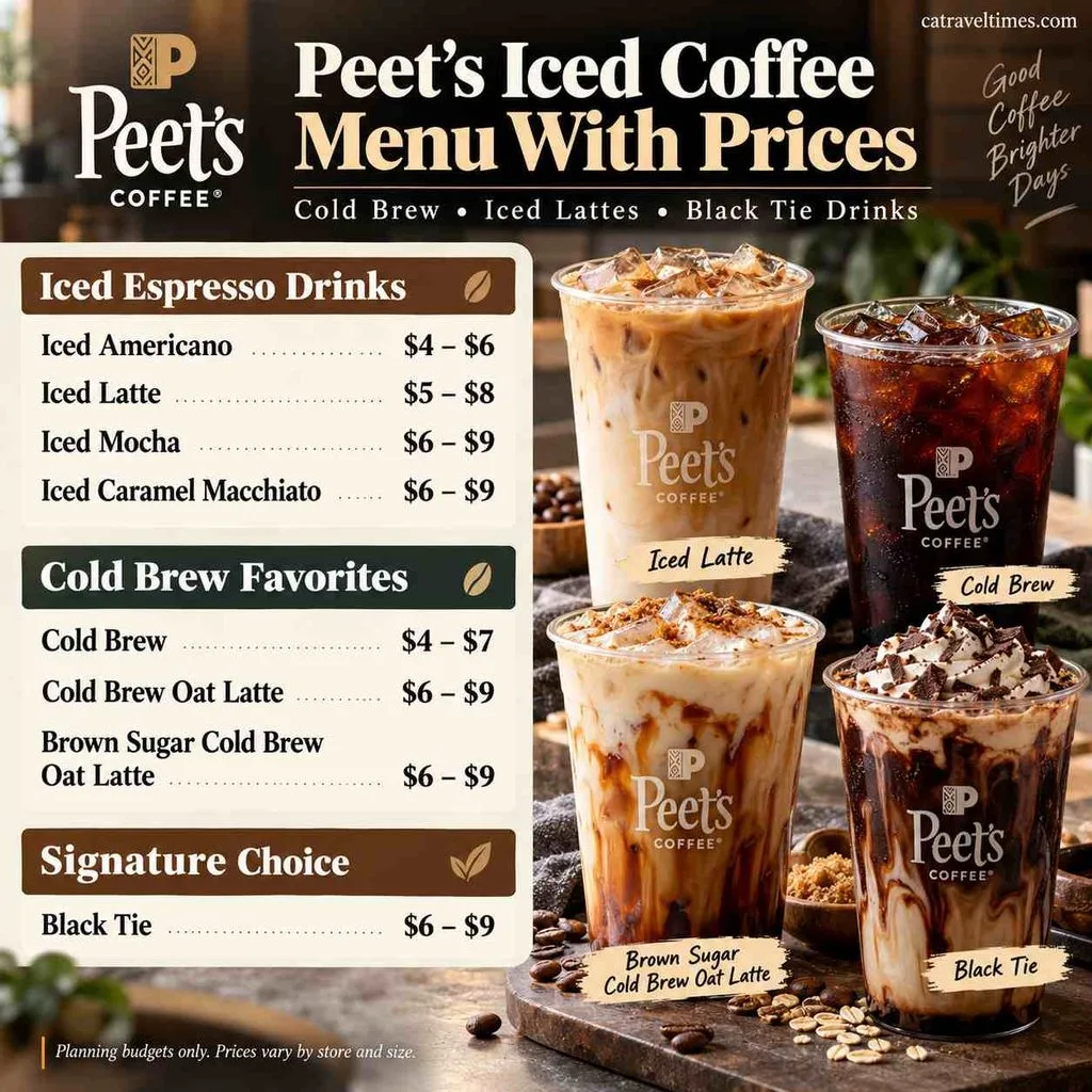 Iced Coffee, Cold Brew and Black Tie Drinks