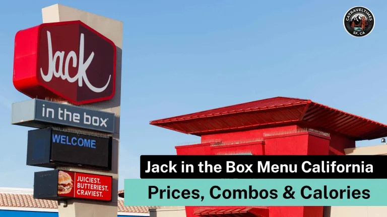 Jack in the Box Menu California