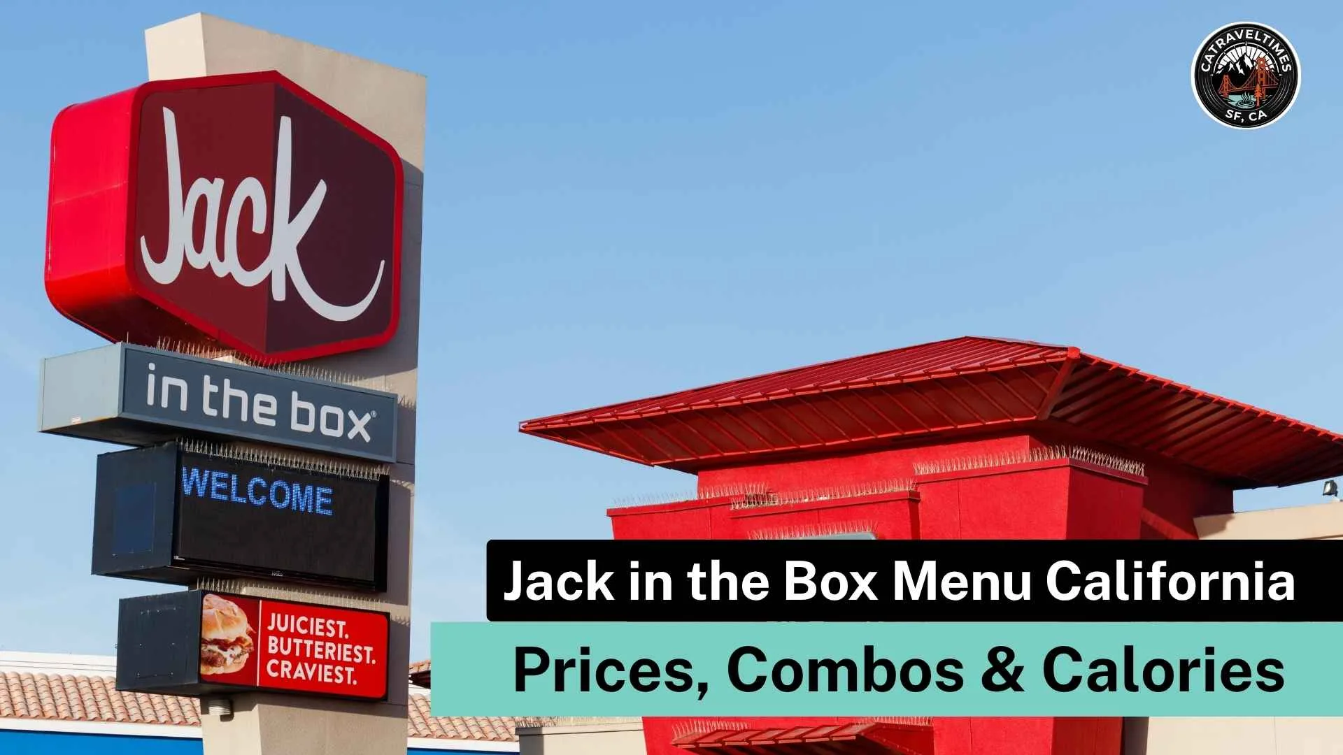 Jack in the Box Menu California