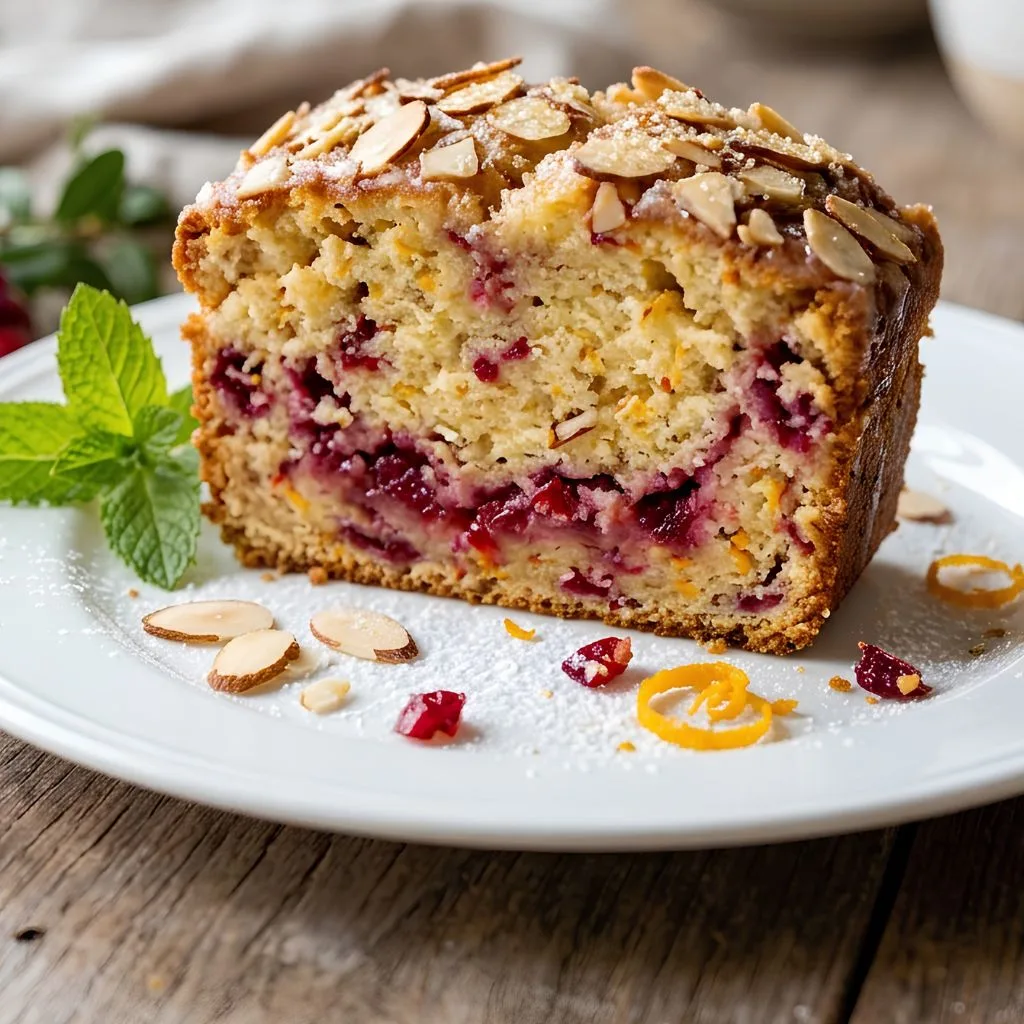 Leftover Cranberry Sauce Cake Recipe