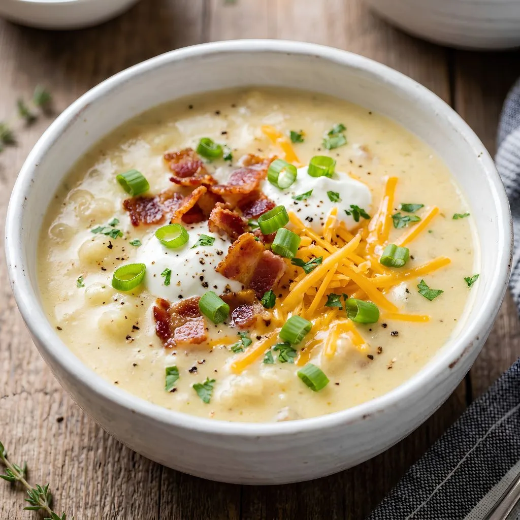 Leftover Mashed Potato Soup Recipe