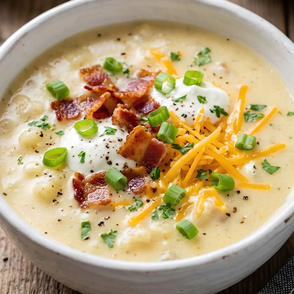 Leftover Mashed Potato Soup Recipe
