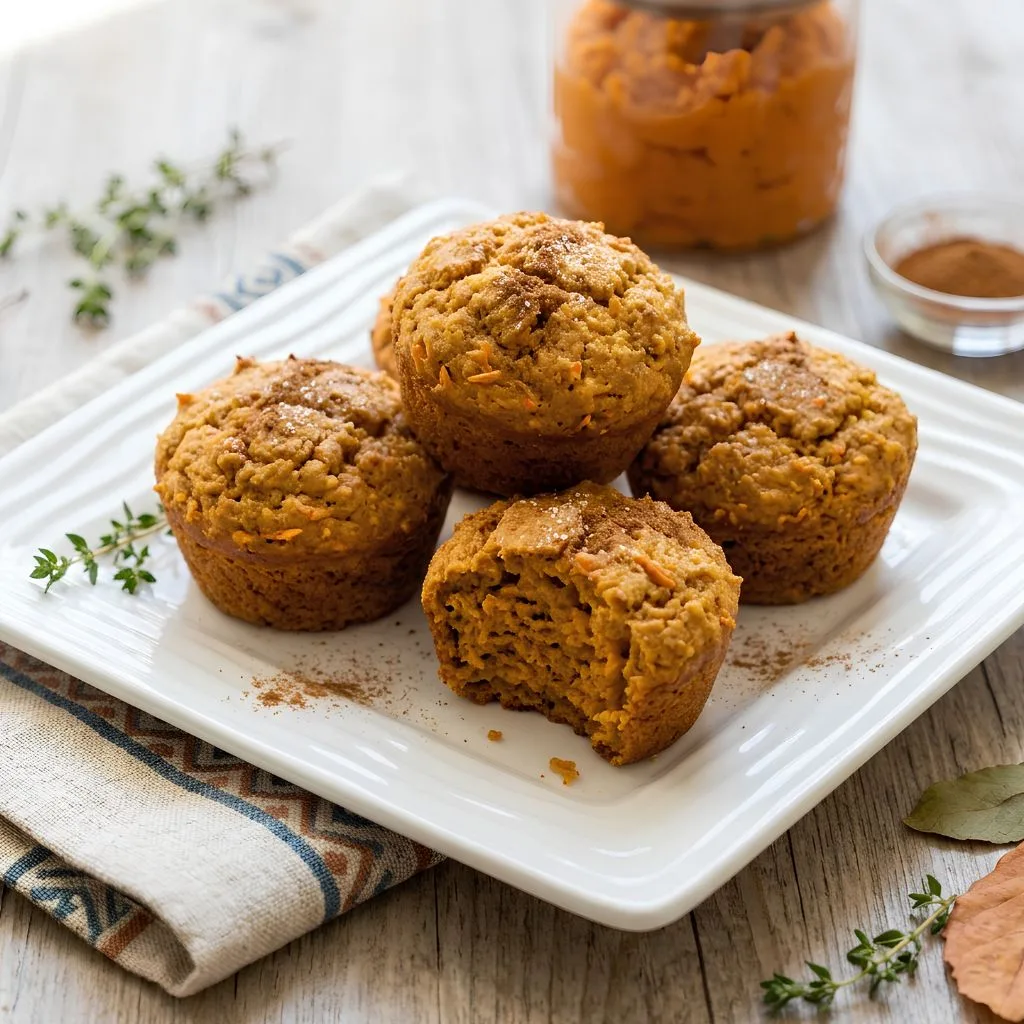 Leftover Sweet Potato Muffins Recipe